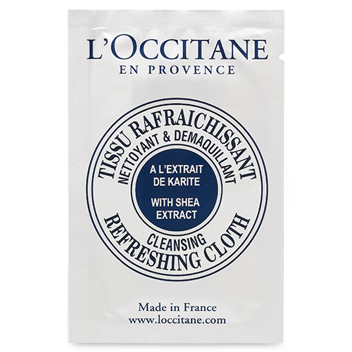 [98BBTI004VE1] L'Occitane Verbena Refreshing Cloth - 4ml
