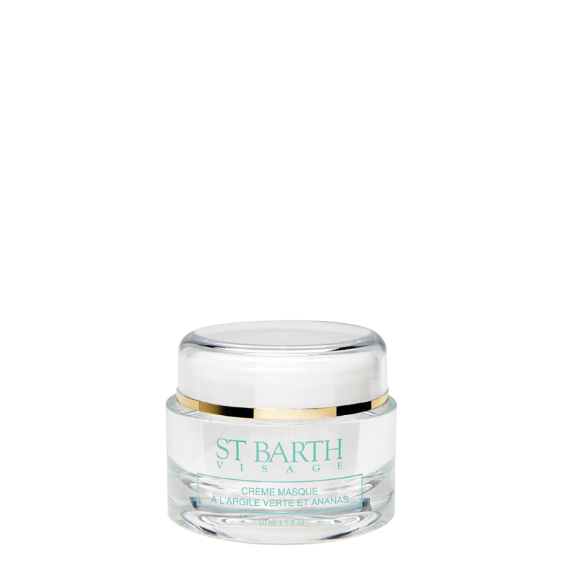 Ligne St Barth Green Clay & Pineapple Cream Mask 50ml