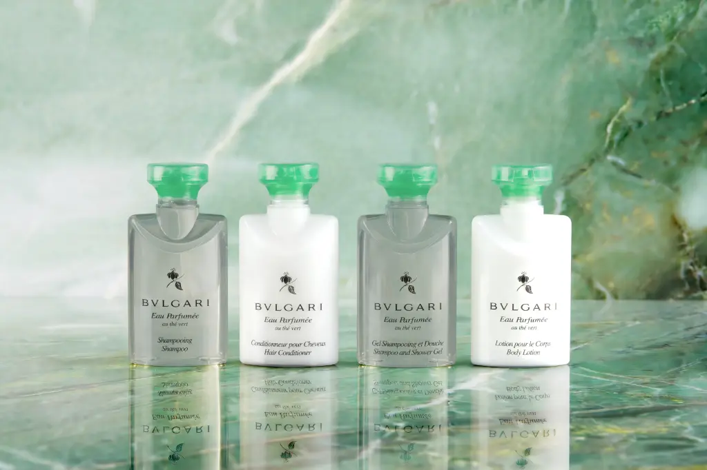 [41468] Bulgari Green Tea Shampoo & Shower Gel (40ml)