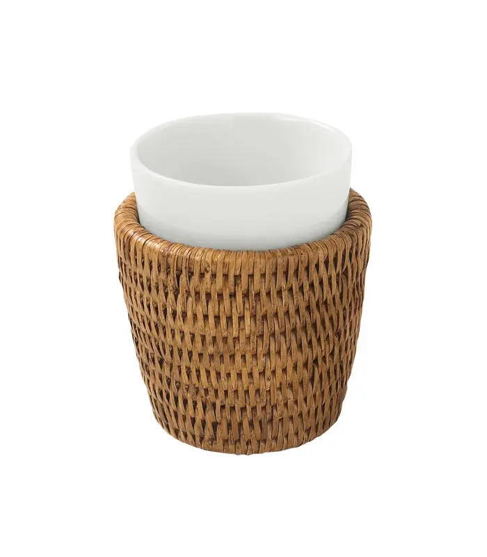 [0242H] Noré Bathroom Glass 8 cm x 9.5 cm