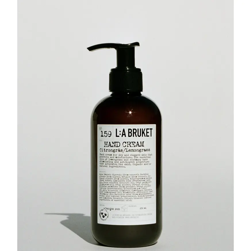 L:A BRUKET Lemongrass Hand Cream