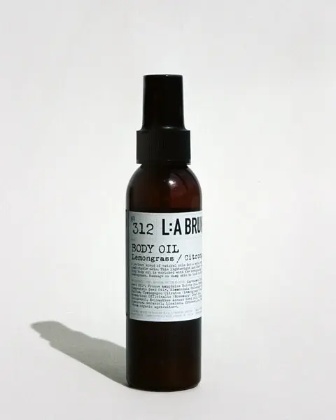 L:A BRUKET No. 312 Lemongrass Body Oil
