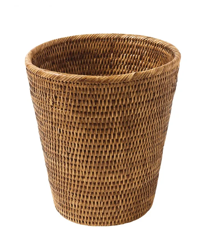 Rattan Paper Waste Bin Ø 22cm