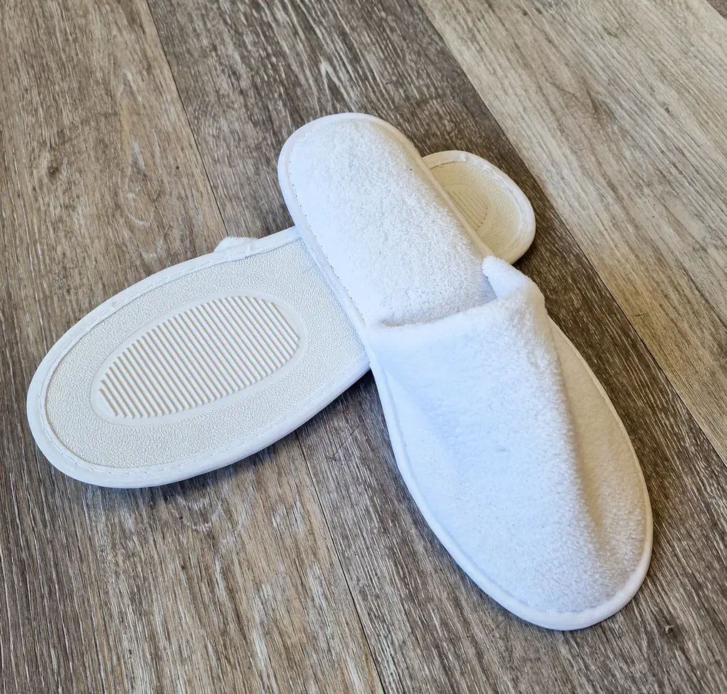 Fleece Closed Toe Slippers